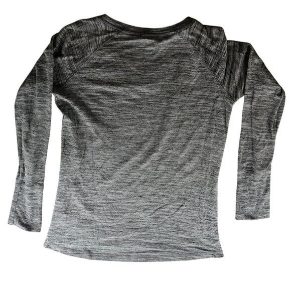 Champion Women Tunic Sweatshirt Small Pullover Elite Gray Long Sleeve Top Knit - Picture 2 of 10